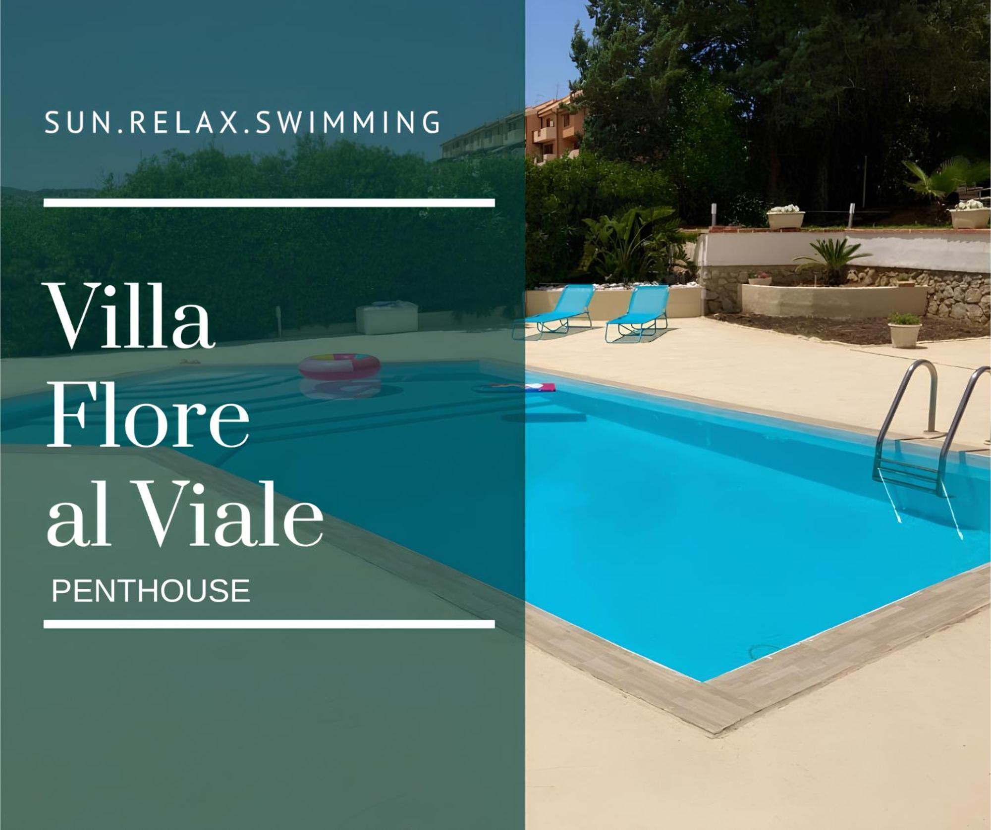 Villa Flore - Penthouse - apartment in villa Casteldaccia Extérieur photo